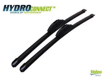 Płaskie wycieraczki Valeo HydroConnect BMW 3 E46