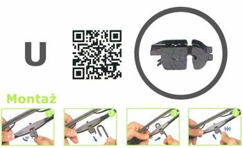 Wycieraczki Valeo Silencio BMW 3 (E36)